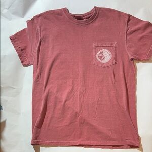 Sweetwater Brewing Company ‘Don’t Float The Mainstream’ Clay Red Pocket Tee
